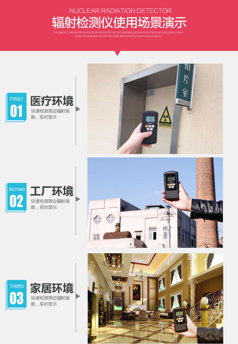 Детектор радиации None ETCR FS2011 XY