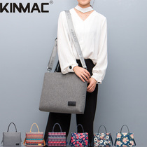 Simple female business Hand bag briefcase 13 3 inch 14 inch 15 6 inch laptop shoulder bag file bag