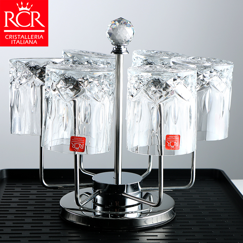 RCR imported crystal glass whiskey glass beer glass beer cup tray package