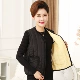 Mùa thu đông trung thu cotton nữ vest cỡ lớn áo ấm mẹ già cộng với áo nhung dày