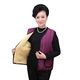 Mùa thu đông trung thu cotton nữ vest cỡ lớn áo ấm mẹ già cộng với áo nhung dày vest nữ công sở Áo vest