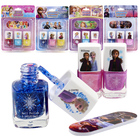 迪士尼儿童指甲油无毒无味女孩化妆品可撕剥指甲贴纸冰雪奇缘玩具