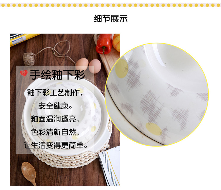 Setting sun ceramic casserole stew yuquan 】 【 Chinese style household pot soup flame casserole soup pot hot soup