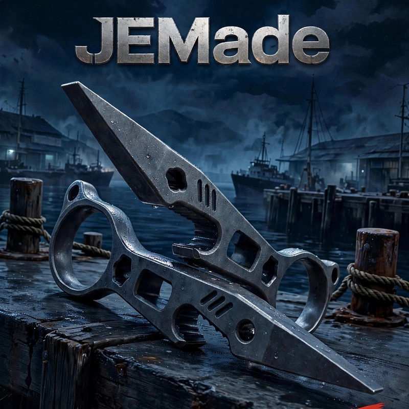 A Thousand Thoughts, One Insight - Jemade Crowbar Edc Japanese Daichin Special Steel Pd613@59Hrc Shark Iv