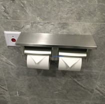 TOTO tissue box Paper roll holder hardware toilet paper holder Double-speed tissue holder toilet stainless steel DS716W tissue box