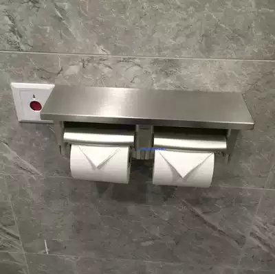 TOTO tissue box roll toilet paper hardware toilet paper holder double-file tissue holder cosmetic room stainless steel DS716W tissue box