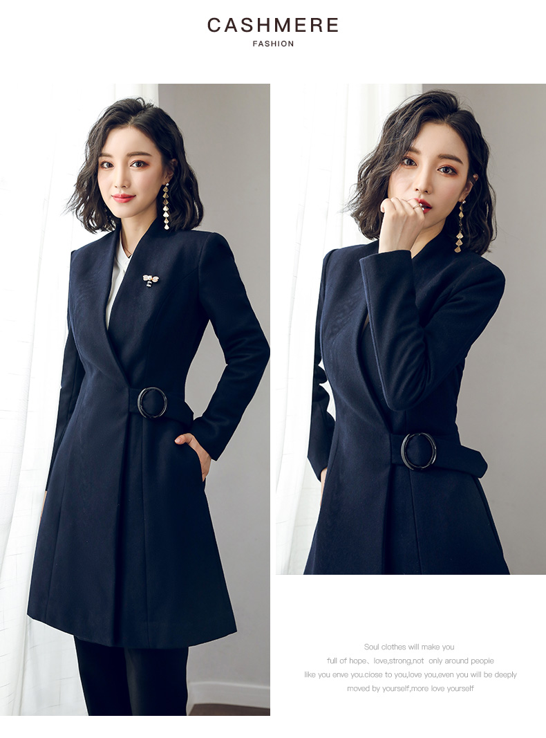 Trench pour femme en Laine - Ref 3227862 Image 9