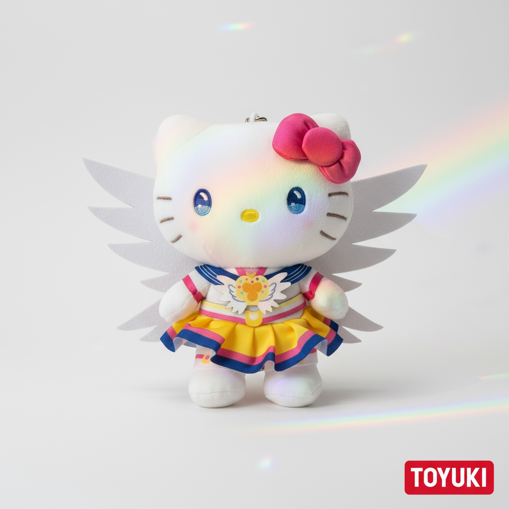 Japanese Toyuki Hello Kitty Sailor Moon Kitty Plush 520 Confession Pendant Girlfriend Gift