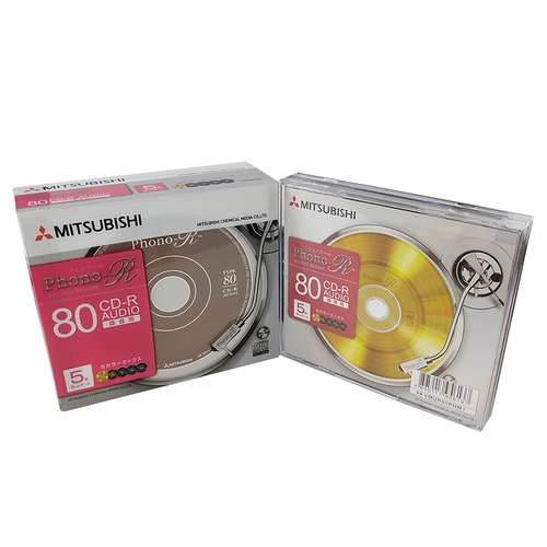 [Специальное предложение] Mitsubishi CD-R Blank Burner Audio Music Special CD-диск Профессиональный музыкальный диск