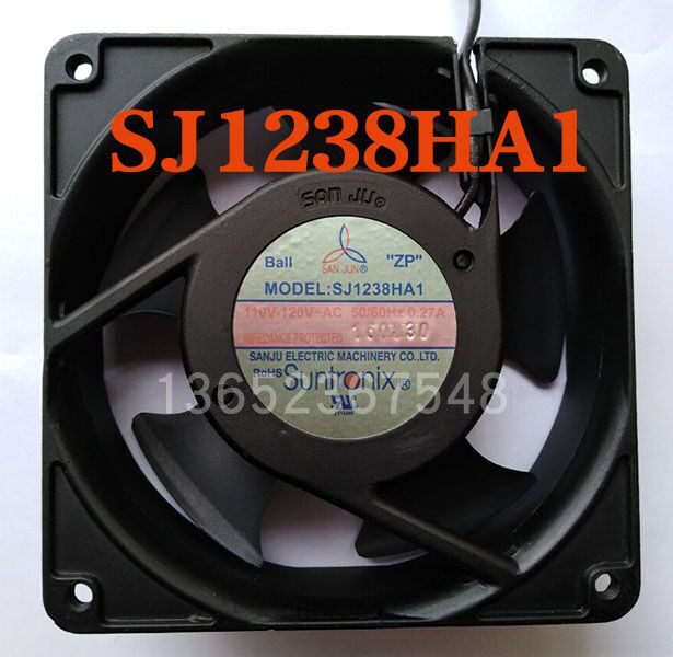 SJ1238HA1 110V Taiwan Three Giants 12038 Cooling Fan SAN JUN Cooling ventilator