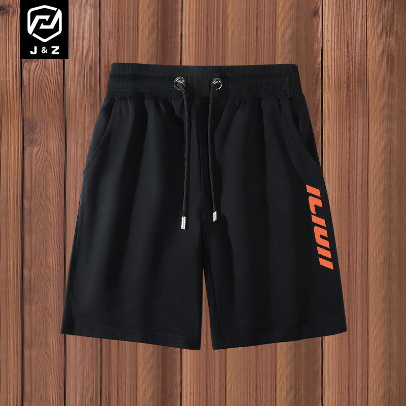 Sports Shorts for Men in Summer, Loose Fit, Pure Cotton, Suitable for Basketball and Running, 2026 Youth, Plus Size, Five-Point Shorts
