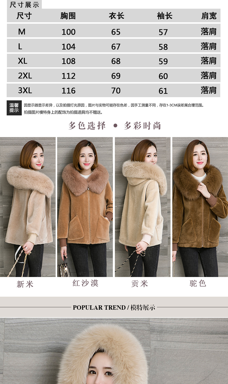 Manteau de fourrure femme - Ref 3175181 Image 10