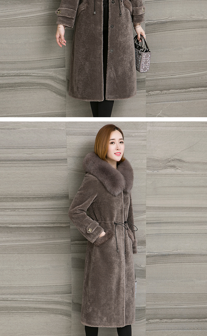 Manteau de fourrure femme - Ref 3174221 Image 12