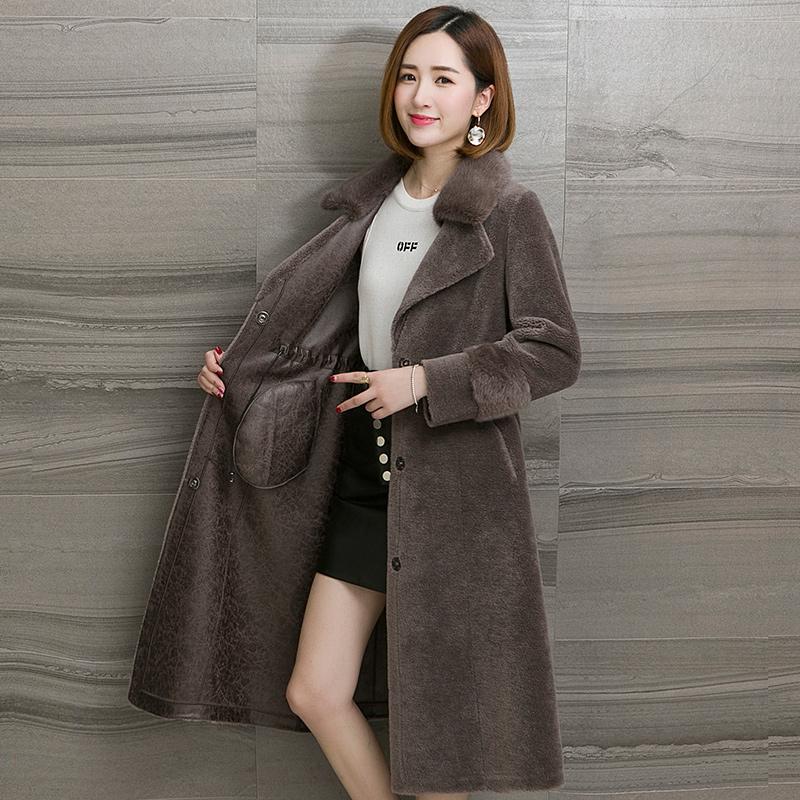 Manteau de fourrure femme - Ref 3175270 Image 4