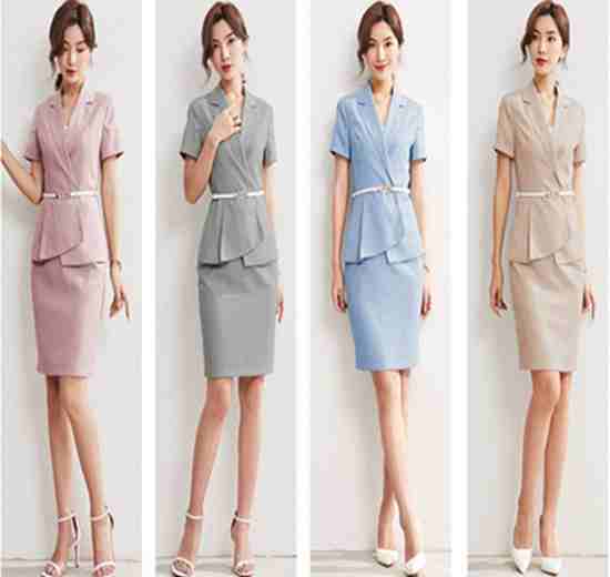 Ai Shangchen mùa hè khí thời trang váy phù hợp với chuyên môn phù hợp với thiết lập quần đang mặc quần áo đẹp làm việc salon phụ nữ