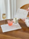 New Chinese-Style Tea Drinks, Creative One-Tea-Three-Drinks, Acrylic Tray, Popular Coffee Shop, One-Bean-Three-Drinks, Three-Hole Wooden Tray