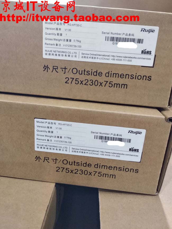Ruijie enterprise wireless AP access point RG-AP720-C wireless controller RG-WS6108 can manage 320