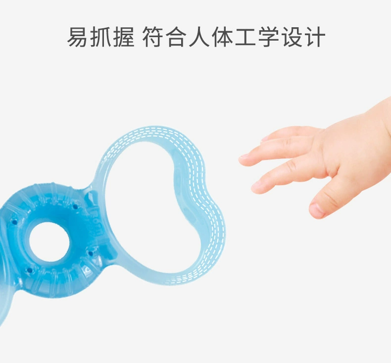 Răng hàm bẩm sinh trẻ em bé nhai đồ chơi răng mềm silicone 3-12 tháng - Gutta-percha / Toothbrsuh / Kem đánh răng