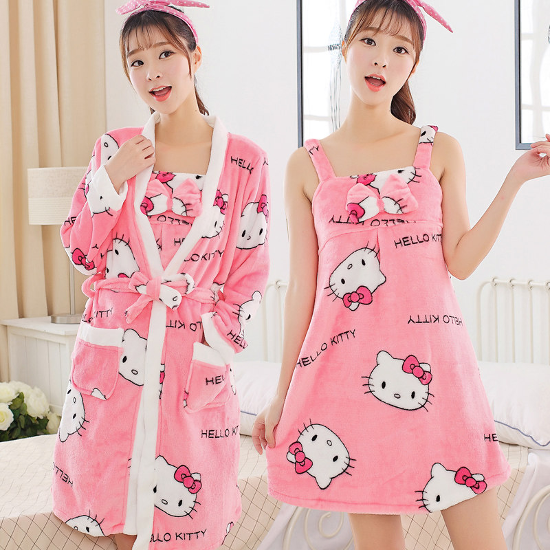 Peignoir jeunesse Arc-en-robe deux pièces - Ref 602666 Image 46