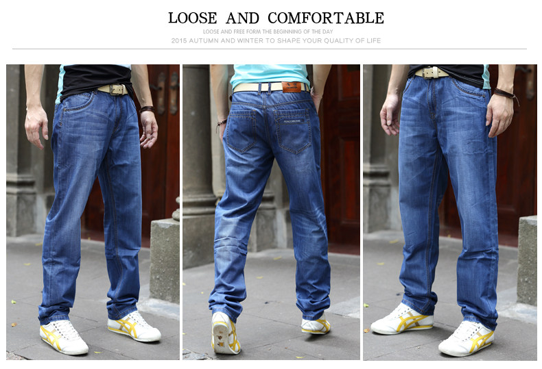 Jeans pour grands chantiers droite en vrac en coton pour automne - Ref 1464875 Image 45