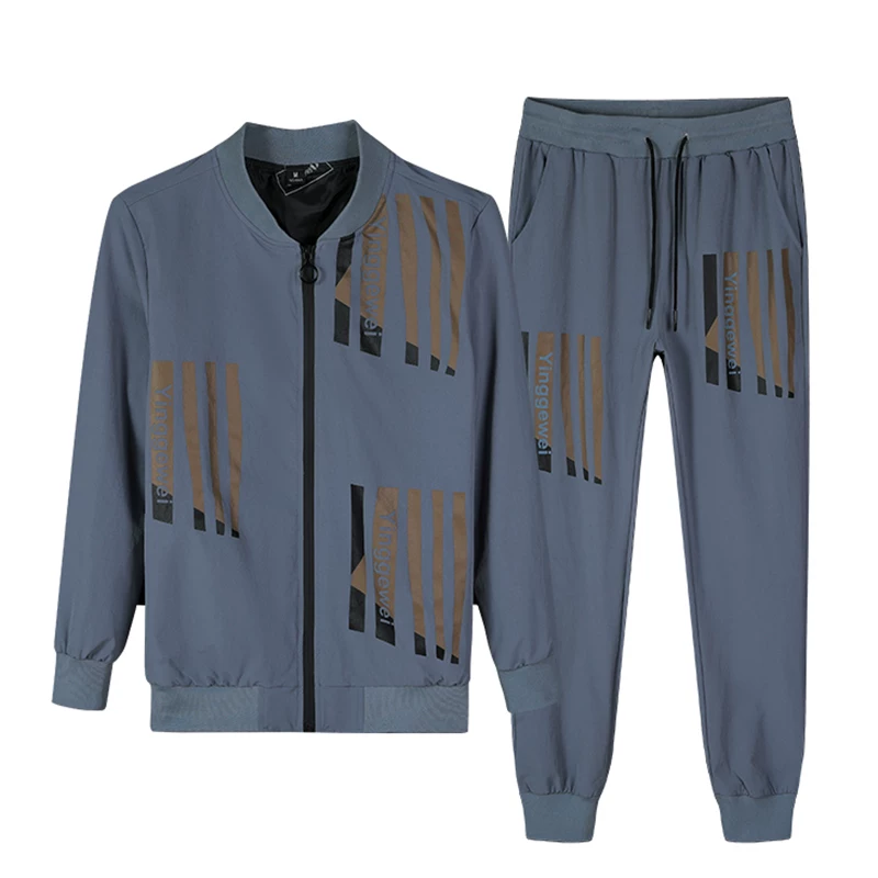 Осенний спортивный костюм тенденции, бейсболка jacket, повседневные брюки, комплект, коллекция 2021 года, корейский стиль