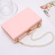 2023 New Acrylic Transparent Bag Small Square Box Bag Single Shoulder Diagonal Chain Bag Dinner Women’s Bag Jelly Bag