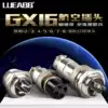 Copper silver plated aviation connector socket GX16-2 core 3 core 4 core 5 core 6 core 7 core 8 core 9 core aviation plug