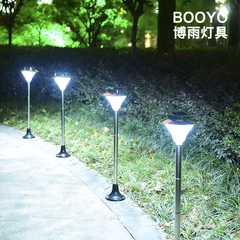 Solar light outdoor home lawn light super bright new rural street light led garden light waterproof stud head around the wall