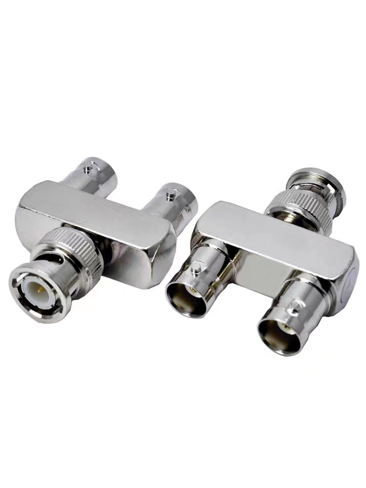 BNC tee joint 1 male and female BNCKJK Y conversion head full copper radio frequency connector-Taobao