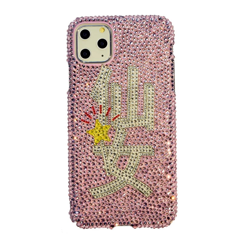 [Каменная чехол для iPhone 11 mini с кристаллами и блестками, подходит для iPhone 12/13/12 Pro/Max]