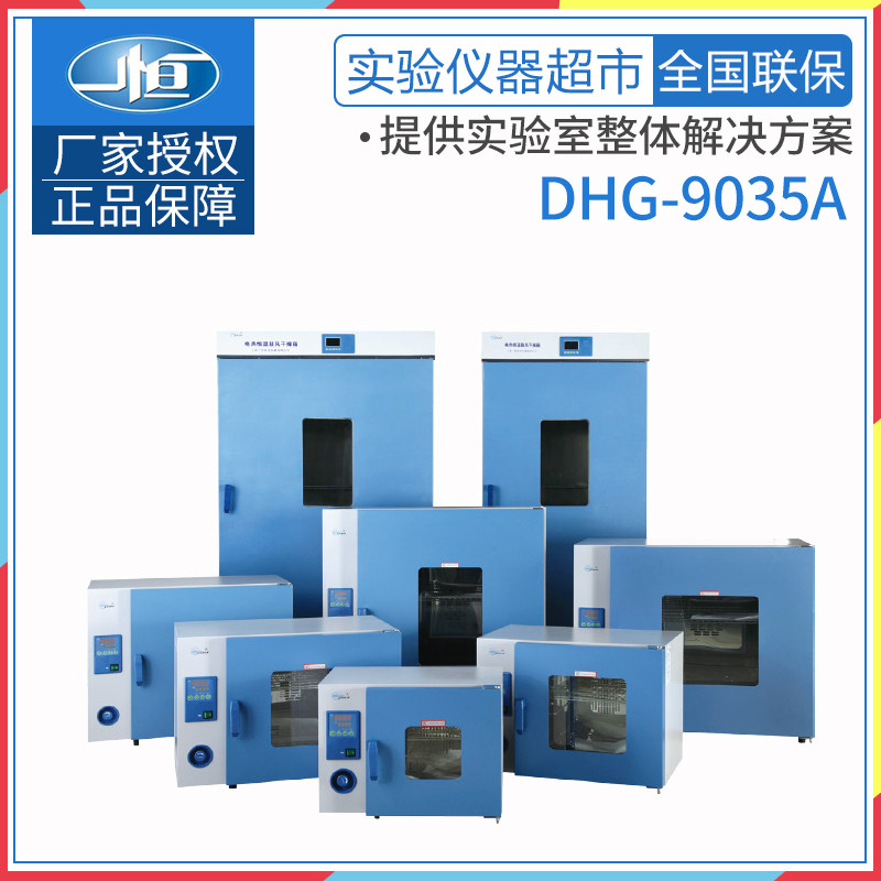 Shanghai One constant DHG-9035A electric hot blast drying cabinet thermostatic oven dryer laboratory thermostatic box