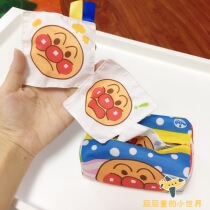 Bread baby Superman Fabric simulation paper box tissue box baby comfort toy with sound paper washable