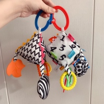 Jollybaby Stroller Pendant Animal Bed Bell Appeasement Baby Rocking Bell Crib Hanging Plush Puzzle Toy