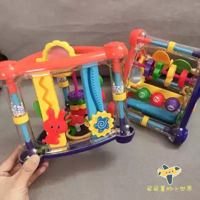 Big J Small D recommended baby toy grip training baby early education flip tripod beaded rattle 6-8-12 months