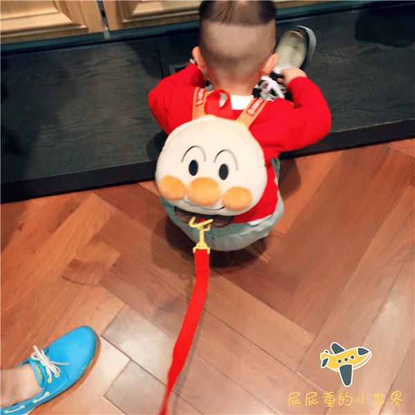 Spot foreign trade bread Superman bag anti-loss plush bag child anti-walking lost 1-4-year-old kindergarten bag bag