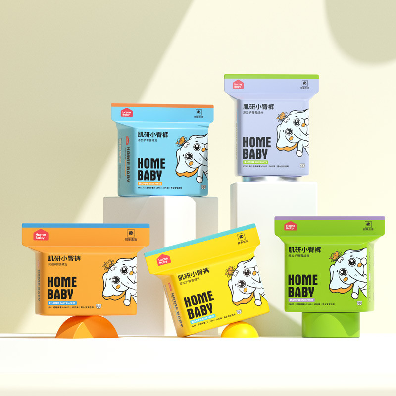 【家得宝】新科技护臀纸尿裤拉拉裤