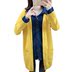 Trung dài giả hai mảnh đan cardigan 2020 đầu xuân mới Hàn Quốc phiên bản của phụ nữ loose-fitting áo khoác áo len thủy triều của phụ nữ 