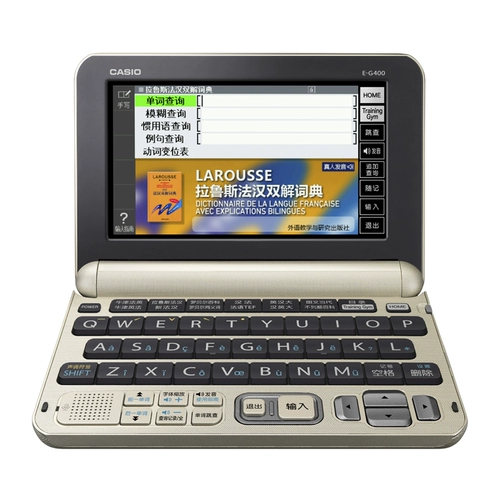 Электронный словарь Casio French E-G400 Учебный техник британский и китайский оксфордский словарь EG400 за рубежом