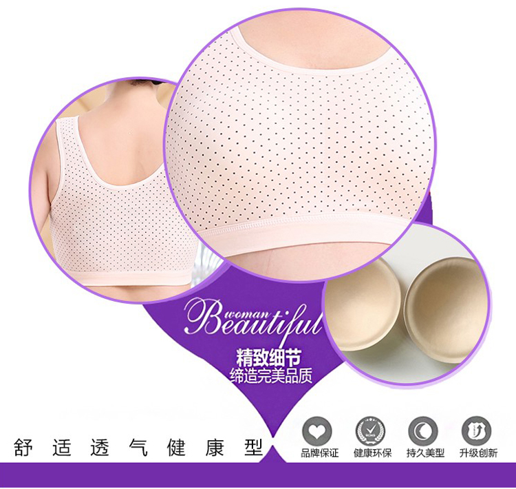 Trung và cũ tuổi của phụ nữ cotton không có vòng thép áo ngực kích thước lớn lỏng cũ vest đồ lót phần mỏng mẹ ăn mặc áo ngực