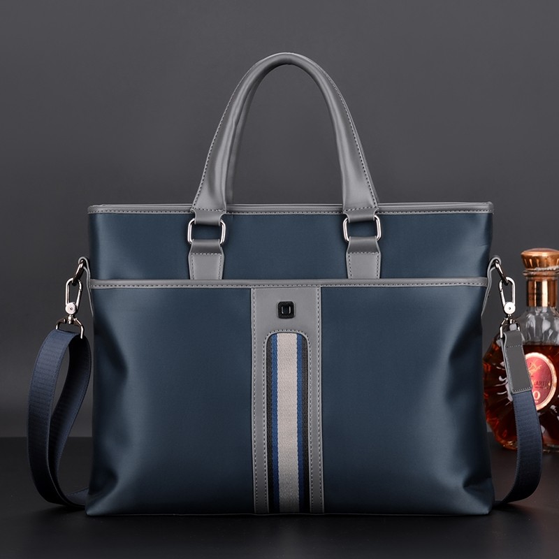 Hong Kong I TGREG Korean version of Oxford Bumen handbag business casual single shoulder diagonal satchel bag briefcase briefcase