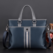 Hong Kong I TGREG Han Oxford Mens Handbag Handbag Business Leisure Single Shoulder Bag Bag Briefing