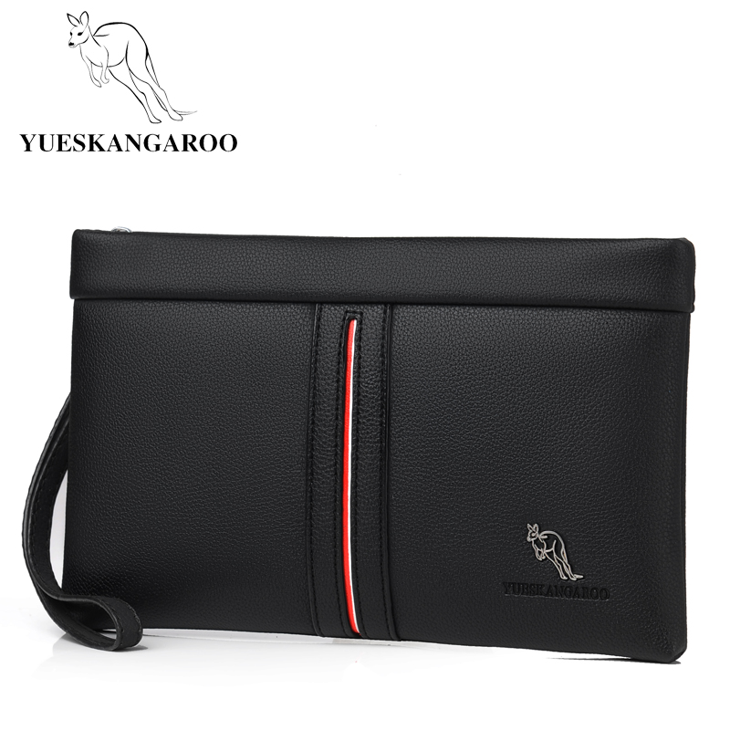2020 New Men's Leather Clutch Large Capacity Wallet Business Fashion Clutch Bag Business Casual Clutch Bag