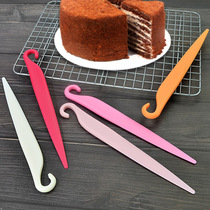 Plastic cake demoulding knife diy Chiffon cake demoulding special knife Cream scraper mixing stick baking tool