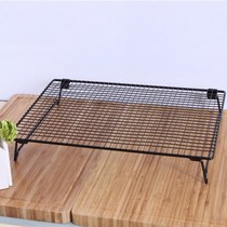 Baking tools Foldable cake upside-down cool rack Bread biscuit drying net Household non-stick cooling rack barbecue net