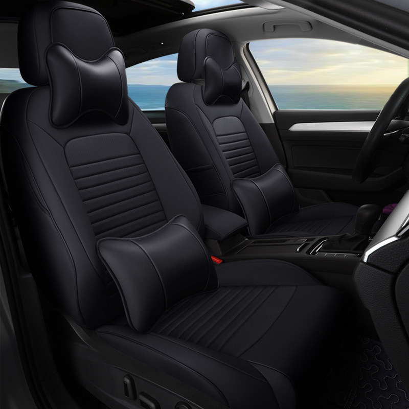 Car leather seat cover car cushion cover fully surrounded by Volkswagen Magotan Sagitar Lavida Passat seat cover four seasons