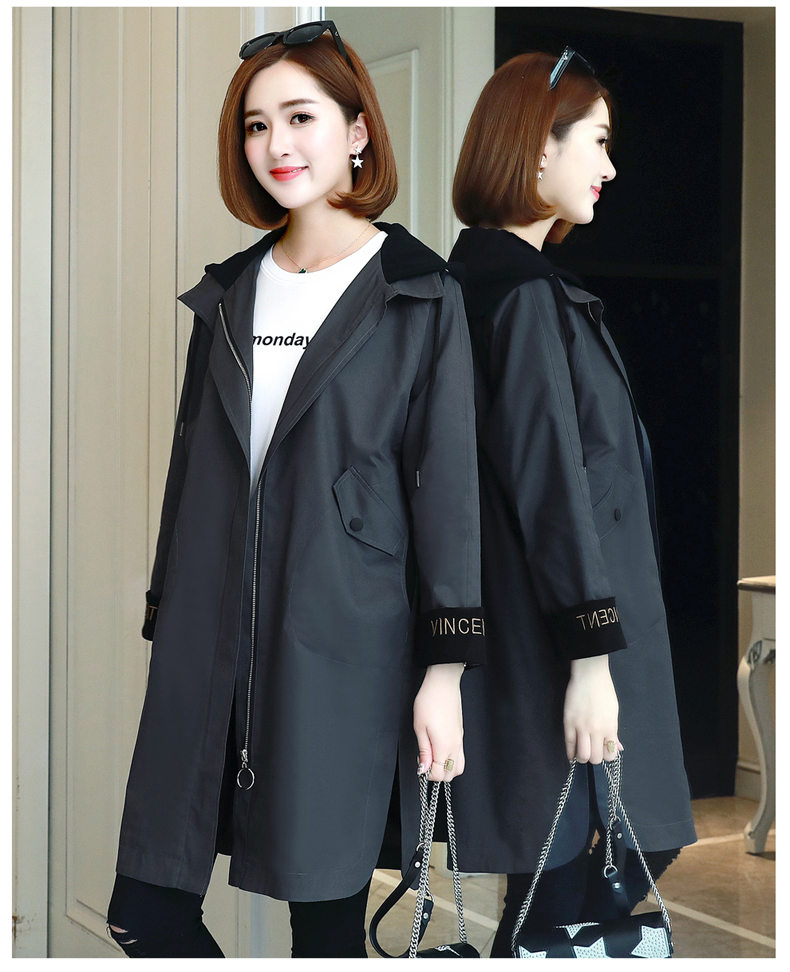 Trench pour femme      en Coton - Ref 3226546 Image 18