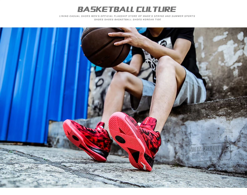 Giày bóng rổ Li Ning Giày nam Wade cách mùa thu đích thực đội vẫn thoáng khí đi giày cao gót giày thể thao nam sneaker