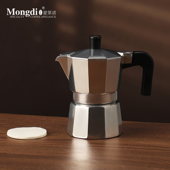 Mongdio Moka Pot Home Coffee Brewing Set Italian Espresso Extraction Coffee Machine Manual Coffee Grinding Equipment