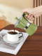 Mongdio Mini Moka Pot Set Small Mocha Coffee Maker Portable Espresso Coffee Maker for Home Use