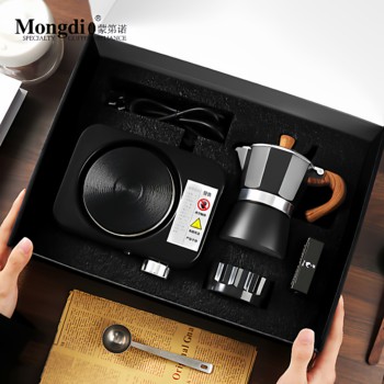 Mongdio Moka Pot Gift Box Birthday Gift Business Gift Coffee Maker Gift Store Celebration Housewarming Gift